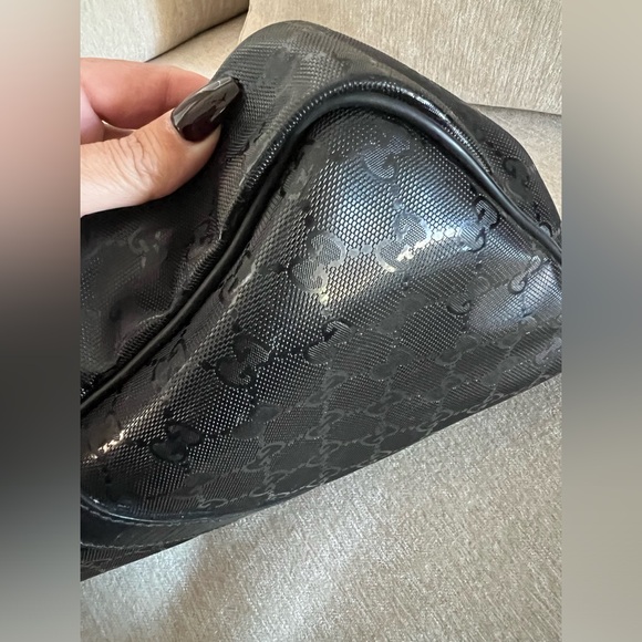 GUCCI Authentic w COA GG  bag missing strap preloved condition w lock key - Picture 11 of 16